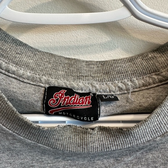 indian motorcycle cropped t-shirt - Picture 2 of 2